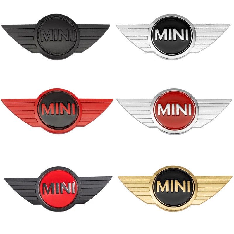 Mini Cooper 3D Metal Stickers Emblem Badge For One R50 R52 R53 R56 R60 F55 F56 R57