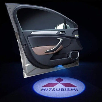 2x Lumenz CL3 LED Courtesy Logo Lights Ghost Shadow for Mitsubishi
