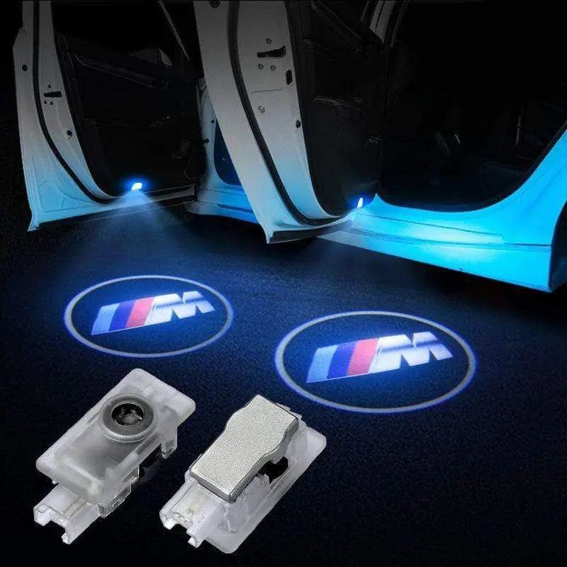 2pcs Car Door Welcome Lights LED Projector Ghost Shadow Light Fit For BMW