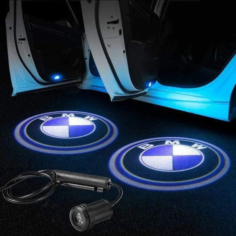 2pcs Car Door Welcome Lights LED Projector Ghost Shadow Light Fit For BMW