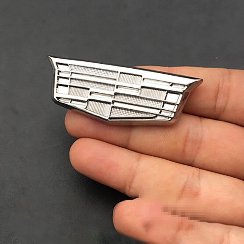 Cadillac Metal 3D Sticker Front Rear Side Emblem for Escalade CTS ATS SRX XTS XT5