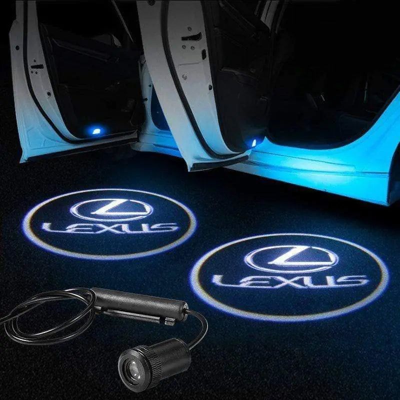 2x Cree LED Door Courtesy Ghost Shadow Projector Laser Light for Lexus ES LS RX