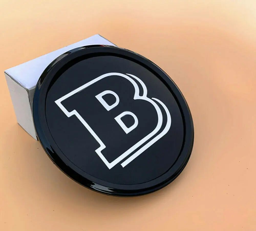Brabus B Front Grille Emblem Badge Logo For Mercedes-Benz A B C E Class 2011-18