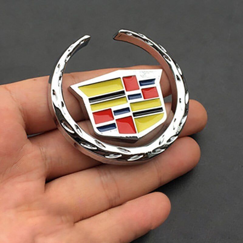 Cadillac Metal 3D Sticker Front Rear Side Emblem for Escalade CTS ATS SRX XTS XT5