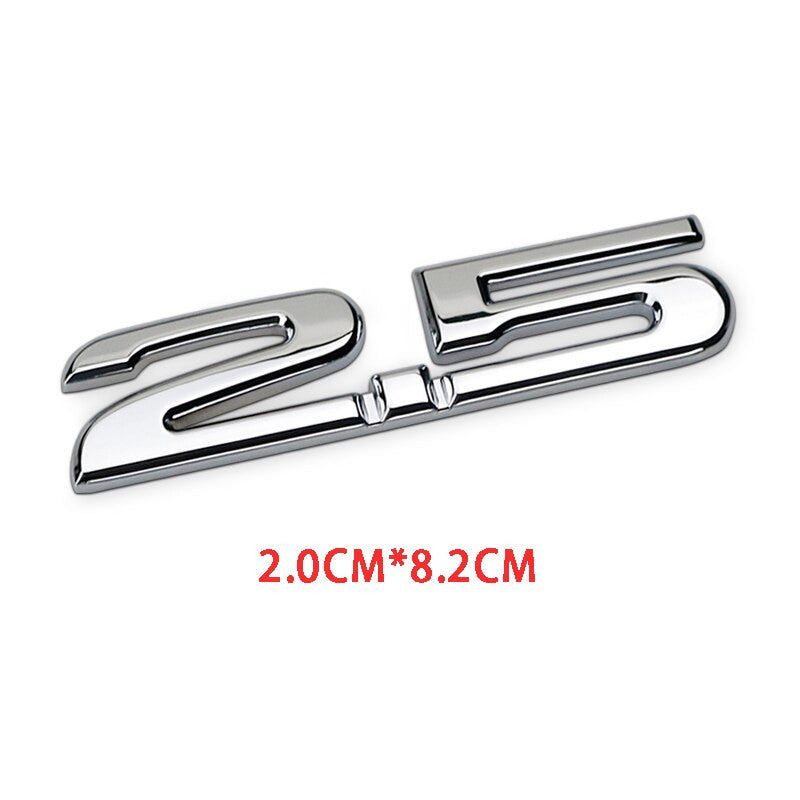 Metal AWD Car Trunk Rear Fender Emblem Badge Decals Sticker 4WD SUV
