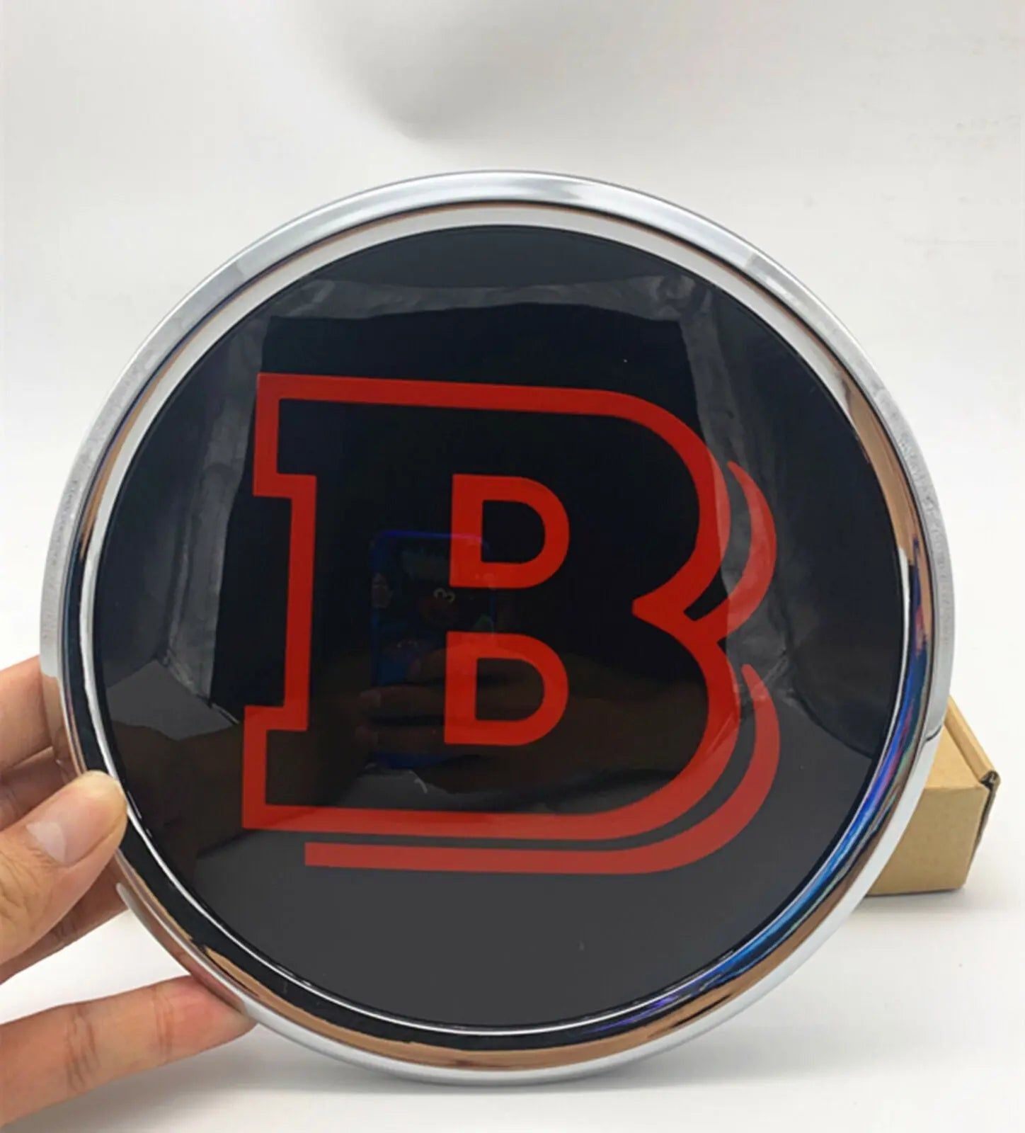 Brabus B Front Grille Emblem Badge Logo For Mercedes-Benz A B C E Class 2011-18