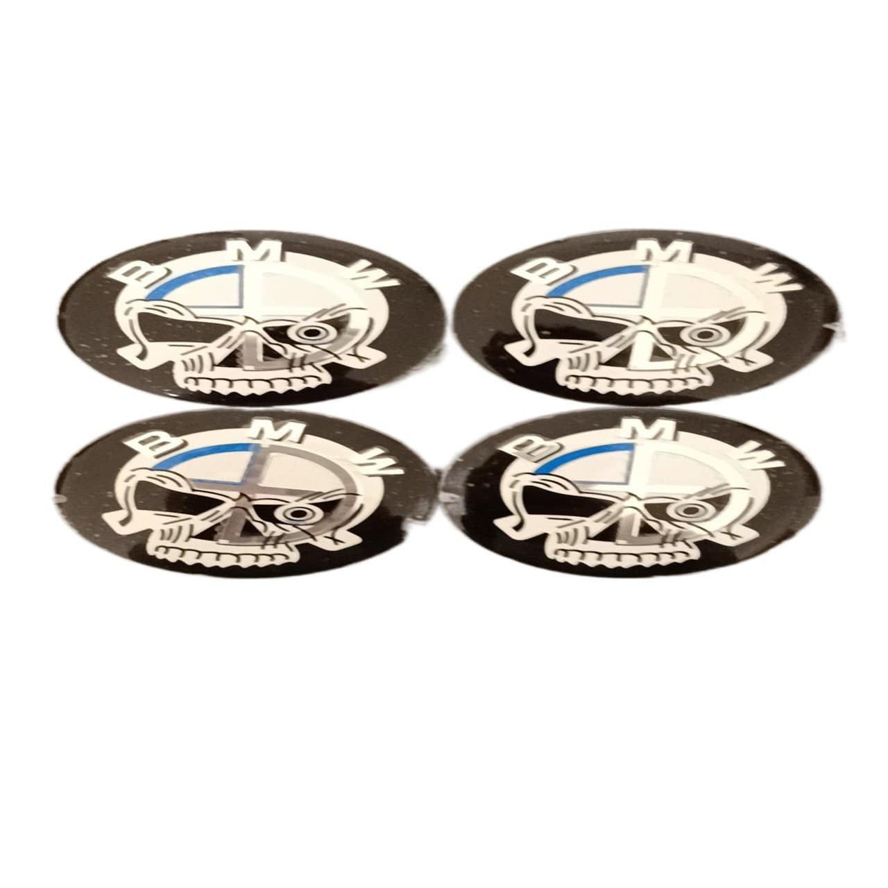4pcs 56mm Car Rim Wheel Center Hub caps Resin Badge wheel Decal Sticker for BMW