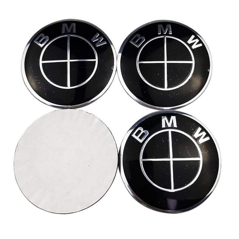 4pcs 56mm Car Rim Wheel Center Hub caps Resin Badge wheel Decal Sticker for BMW
