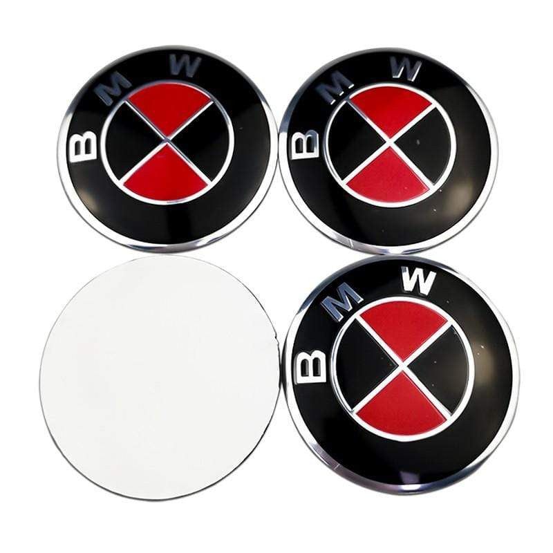 4pcs 56mm Car Rim Wheel Center Hub caps Resin Badge wheel Decal Sticker for BMW