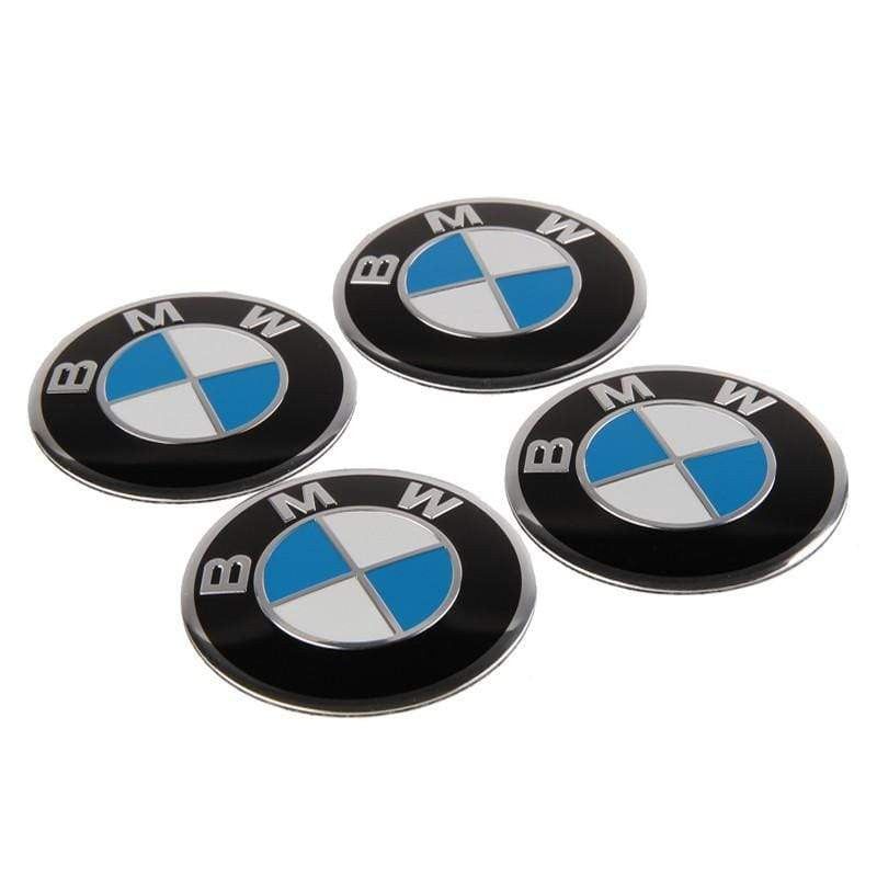 4pcs 56mm Car Rim Wheel Center Hub caps Resin Badge wheel Decal Sticker for BMW