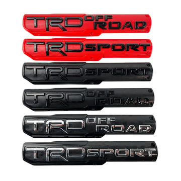 2X TRD PRO/OFF ROAD/BRO/SPORT Door Emblem Sticker Badge For Toyota Tacoma