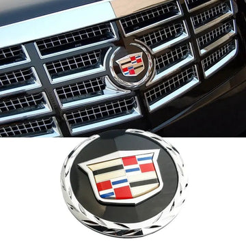 Front Grille Center Emblem Badge Sticker for Cadillac Escalade 2007-2014