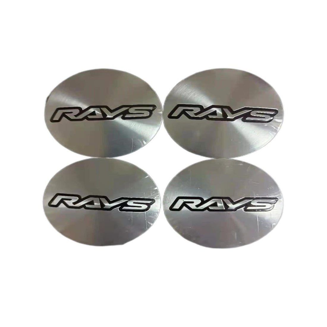 56mm 4PCS RAYS VOLK Racing Car Wheel Center Hub Cap Sticker Emblem Badge Decal