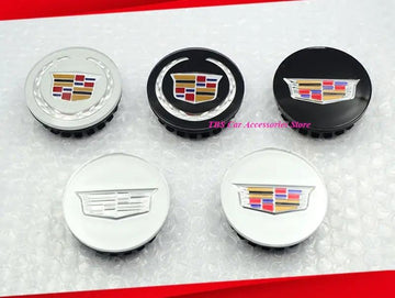 4pcs 67MM Wheel Center Hub Cap Cover Emblem  for Cadillac Escalade Deville CTS CT5