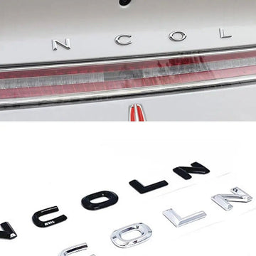 For Lincoln Rear Sticker Lincoln Trunk Emblem Sticker For MKC MKX KMZ Voyager Navigator