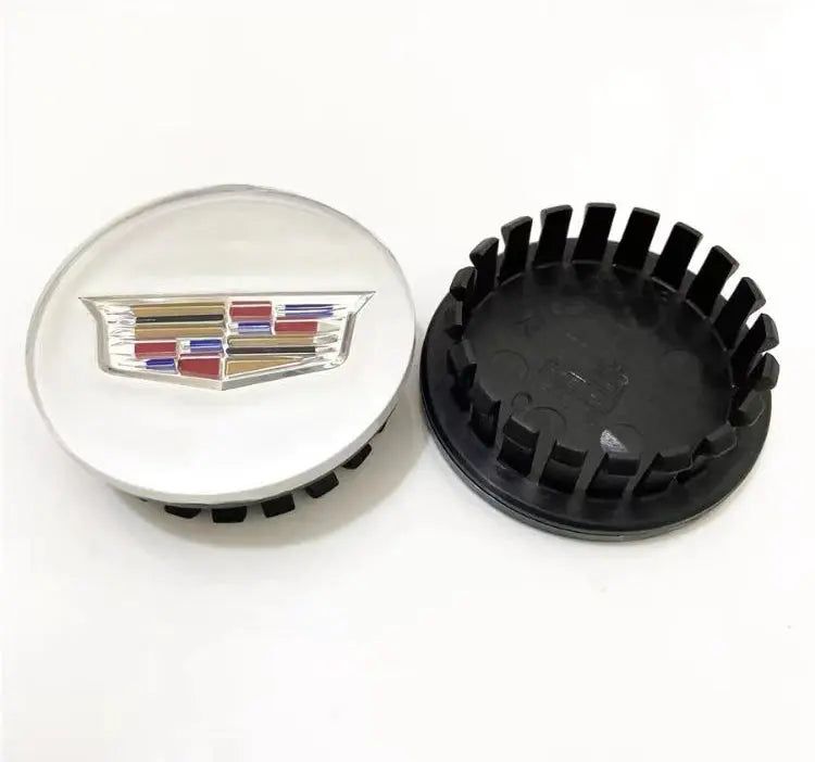 4pcs 67MM Wheel Center Hub Cap Cover Emblem  for Cadillac Escalade Deville CTS CT5