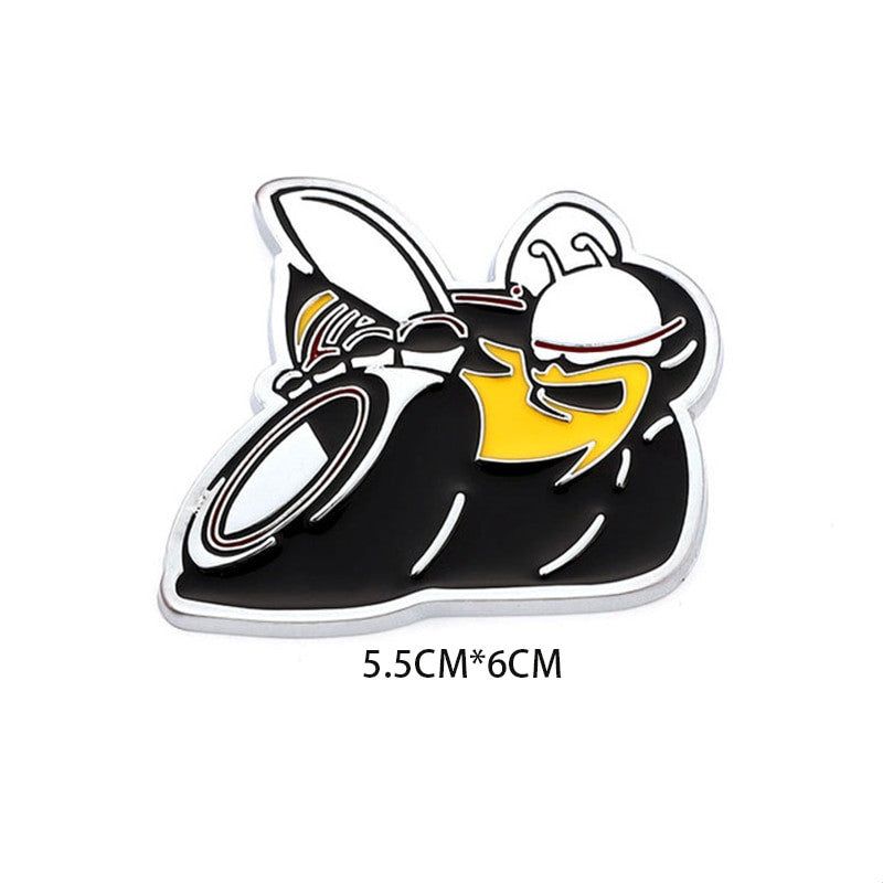 NEW Super Bee SCAT PACK Emblem Rear Trunk Badge Car Fender Front Grill Sticker