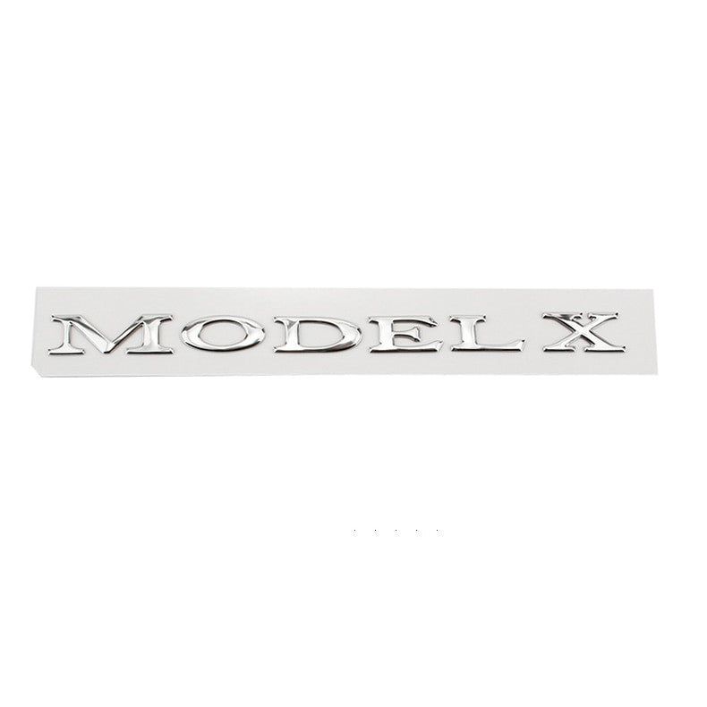 Replace ABS Letter Rear Tail Emblem Sticker Badge Decal For TESLA Model 3 X S