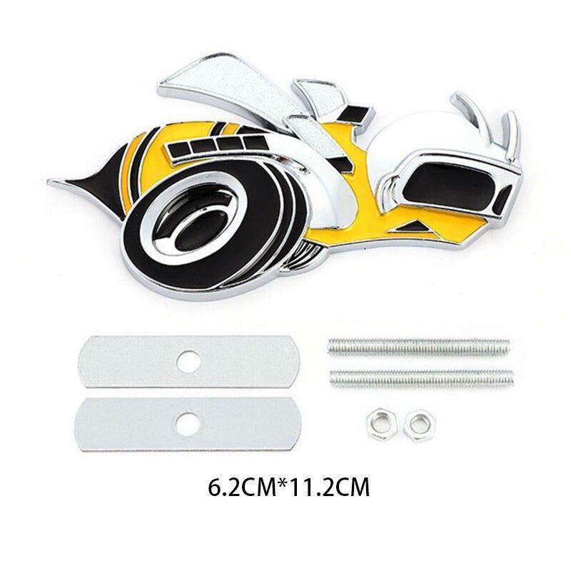 NEW Super Bee SCAT PACK Emblem Rear Trunk Badge Car Fender Front Grill Sticker