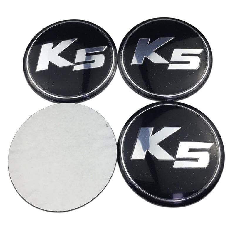 4pcs 56mm KIA K3 K5 Modified Lion Head Car Wheel Center Hub Cap Sticker Auto Tire Emblem Badge Decal