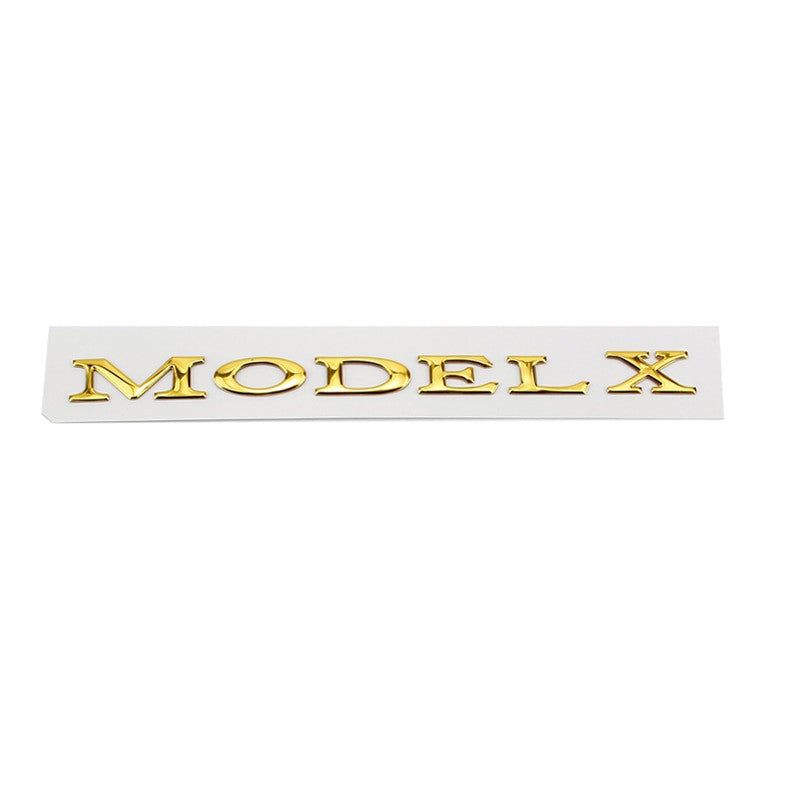 Replace ABS Letter Rear Tail Emblem Sticker Badge Decal For TESLA Model 3 X S