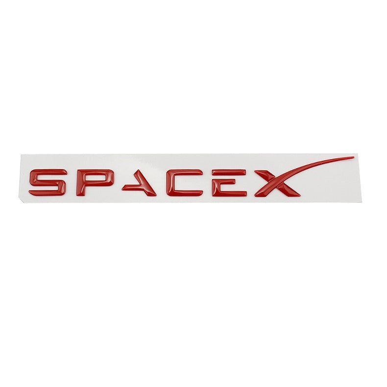 Replace ABS Letter Rear Tail Emblem Sticker Badge Decal For TESLA Model 3 X S