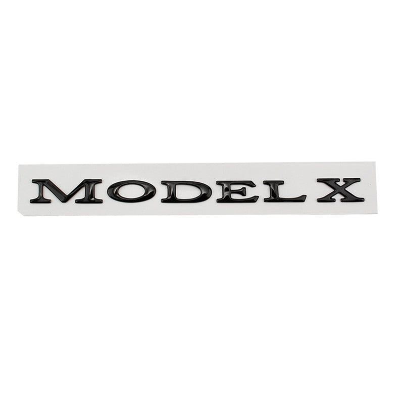 Replace ABS Letter Rear Tail Emblem Sticker Badge Decal For TESLA Model 3 X S