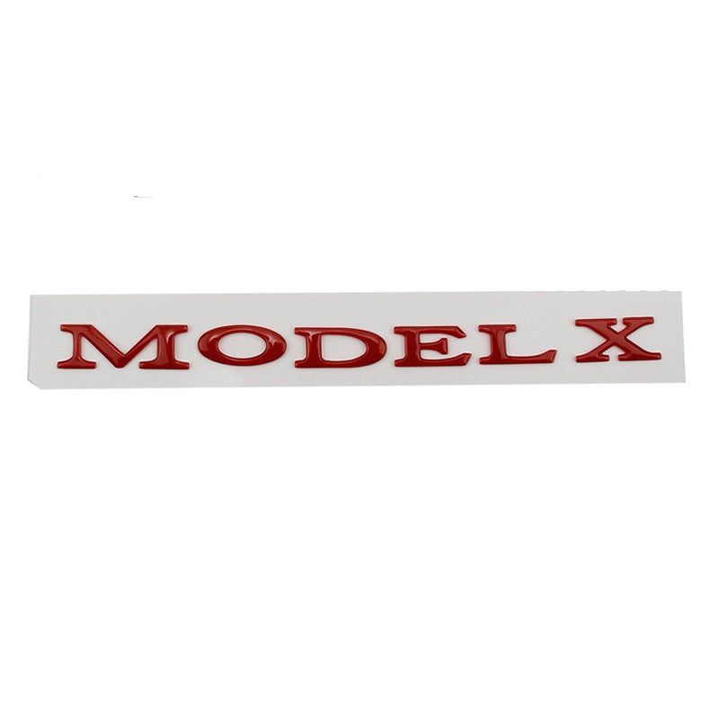 Replace ABS Letter Rear Tail Emblem Sticker Badge Decal For TESLA Model 3 X S