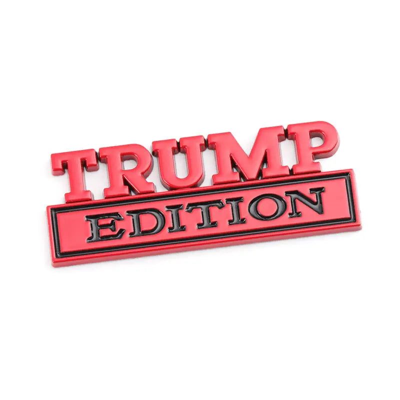 TRUMP Edition Badge Emblem Hood Grille for Subaru Chevrolet Honda Jeep Ford Nissan Lexus