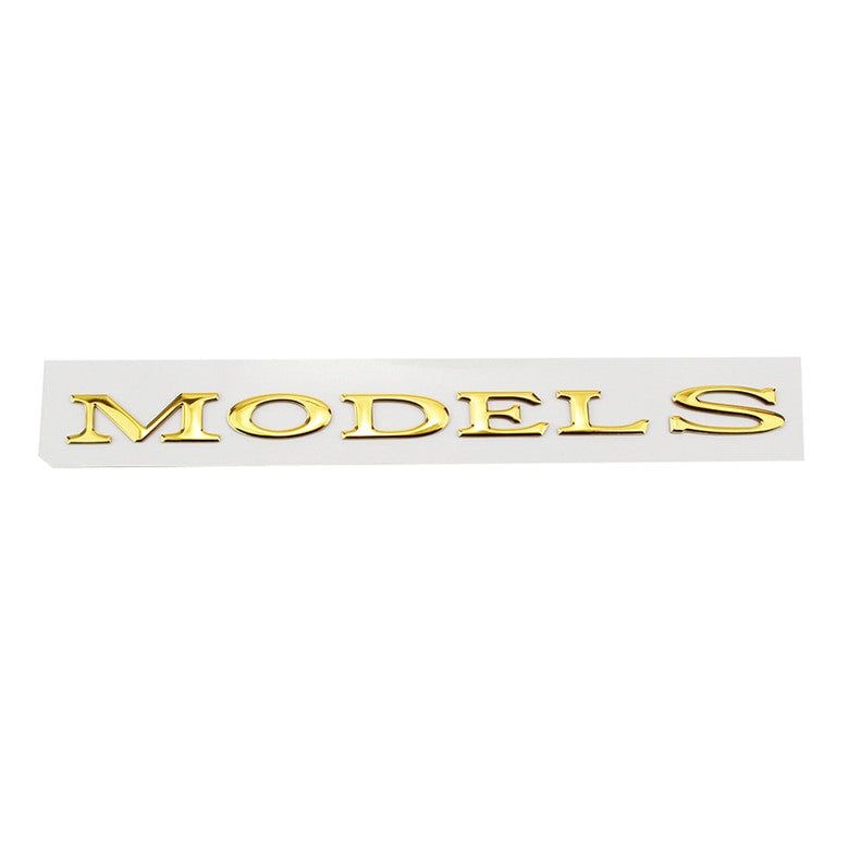Replace ABS Letter Rear Tail Emblem Sticker Badge Decal For TESLA Model 3 X S