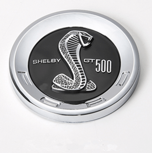 1pcs High quality Black Snake Emblem Badge stickers Car Covers for Mustang Shelby GT500