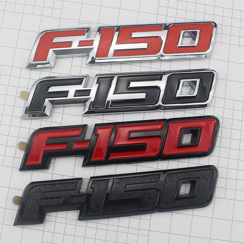 Ford Trunk F-150 Badge Emblem Sticker Tailgate Decals For Ford F150 Raptor Pickup Tail