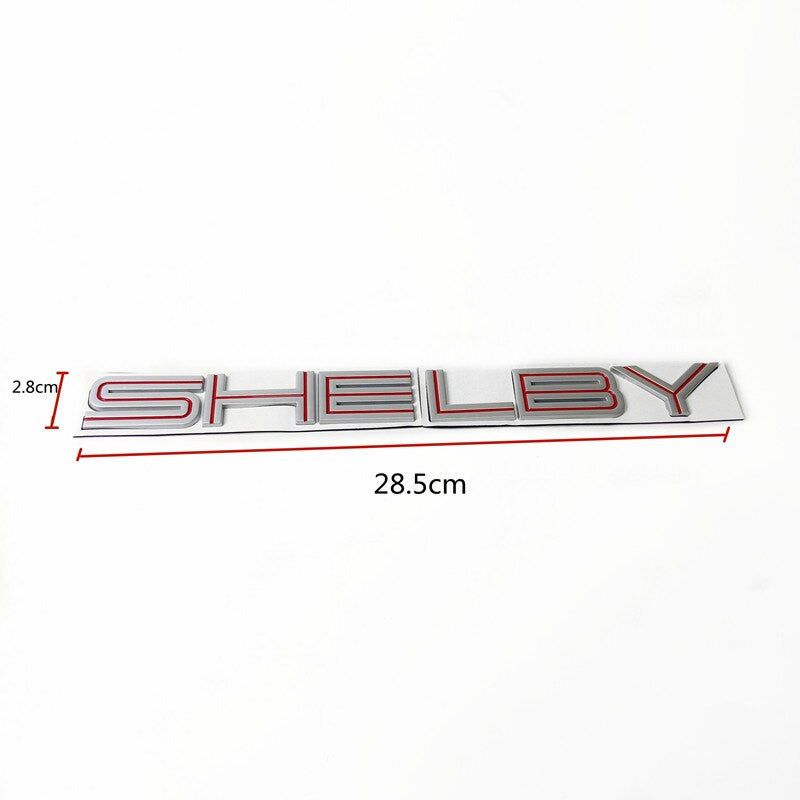 1pcs SHELBY Rear Emblem Badge Sticker for COBRA Mustang GT350 GT500