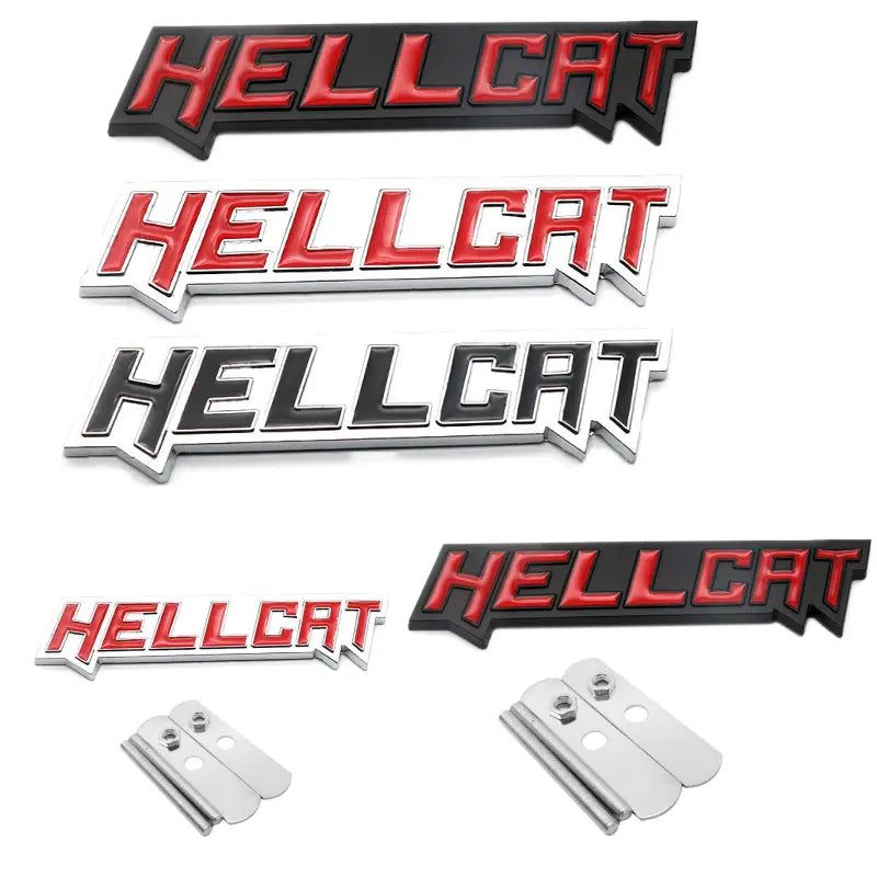 Dodge Challenger HELLCAT Charger Viper RAM Journey Caravan Sticker Front Grille Emblem