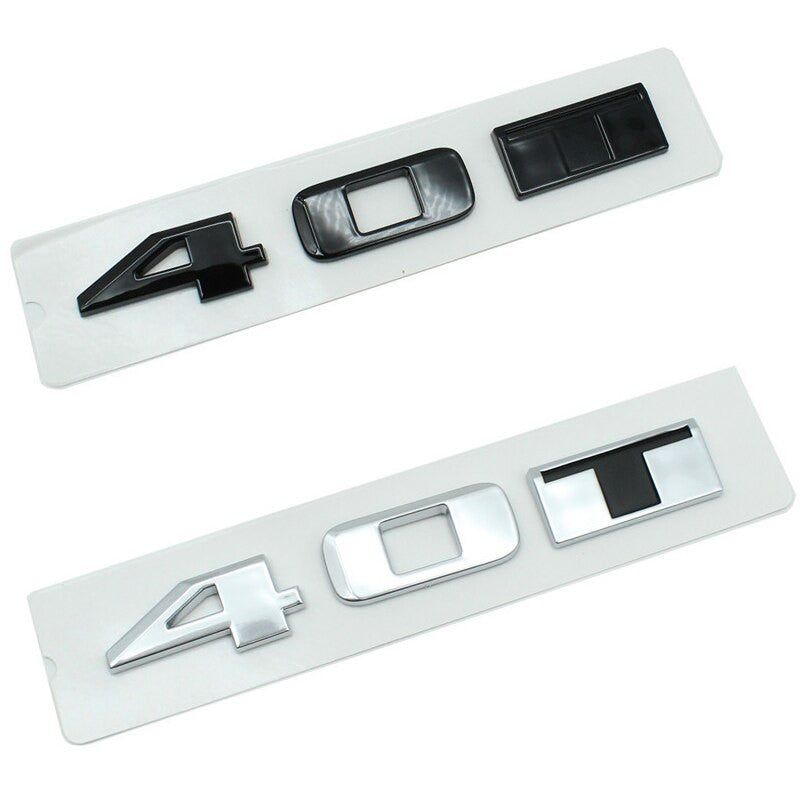 Back Trunk ABS Sticker For Cadillac CT4 CT5 CT6 ATS XT4 XT5 XT6 Badge Emblem
