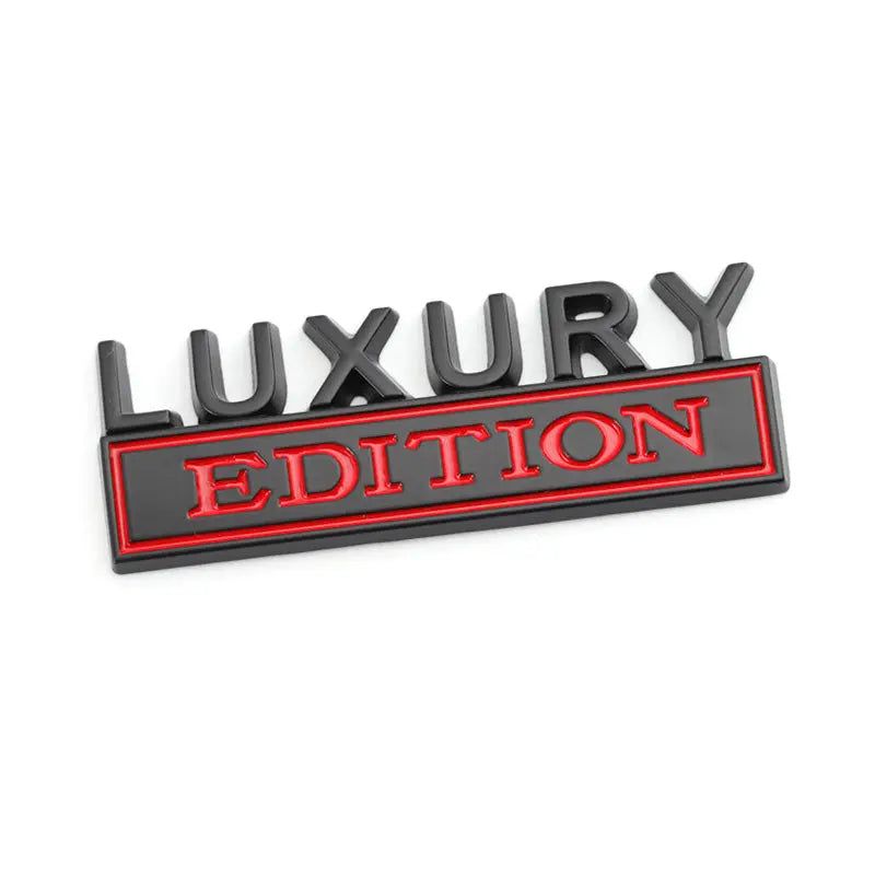 Car Sticker Luxury Edition Badge Emblem Hood Grille for BMW Subaru Mazda Skoda Cadillac
