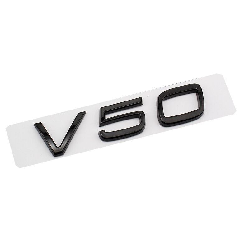 Glossy Black Emblem Sticker For Volvo XC90 XC60 XC40 D2 D5 S80 S90 S60 S40 V40 V60