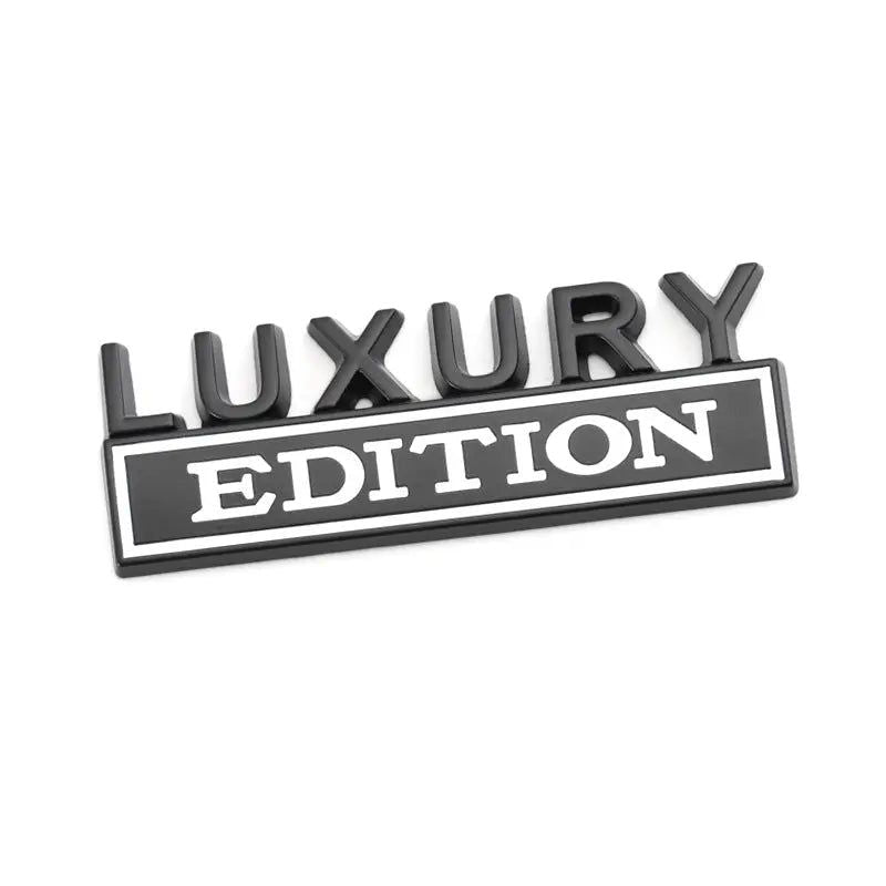 Car Sticker Luxury Edition Badge Emblem Hood Grille for BMW Subaru Mazda Skoda Cadillac