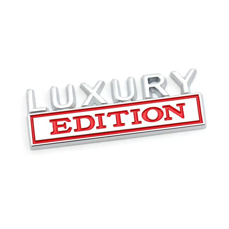 Car Sticker Luxury Edition Badge Emblem Hood Grille for BMW Subaru Mazda Skoda Cadillac