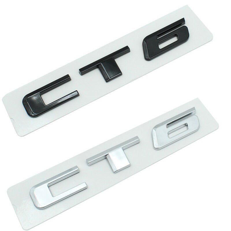 Back Trunk ABS Sticker For Cadillac CT4 CT5 CT6 ATS XT4 XT5 XT6 Badge Emblem