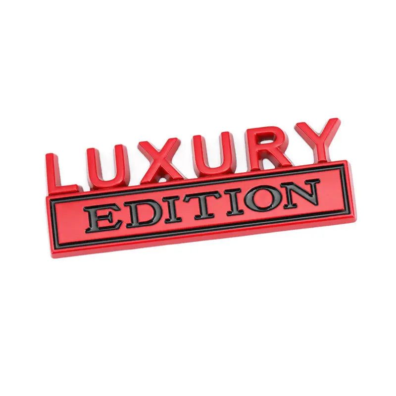 Car Sticker Luxury Edition Badge Emblem Hood Grille for BMW Subaru Mazda Skoda Cadillac