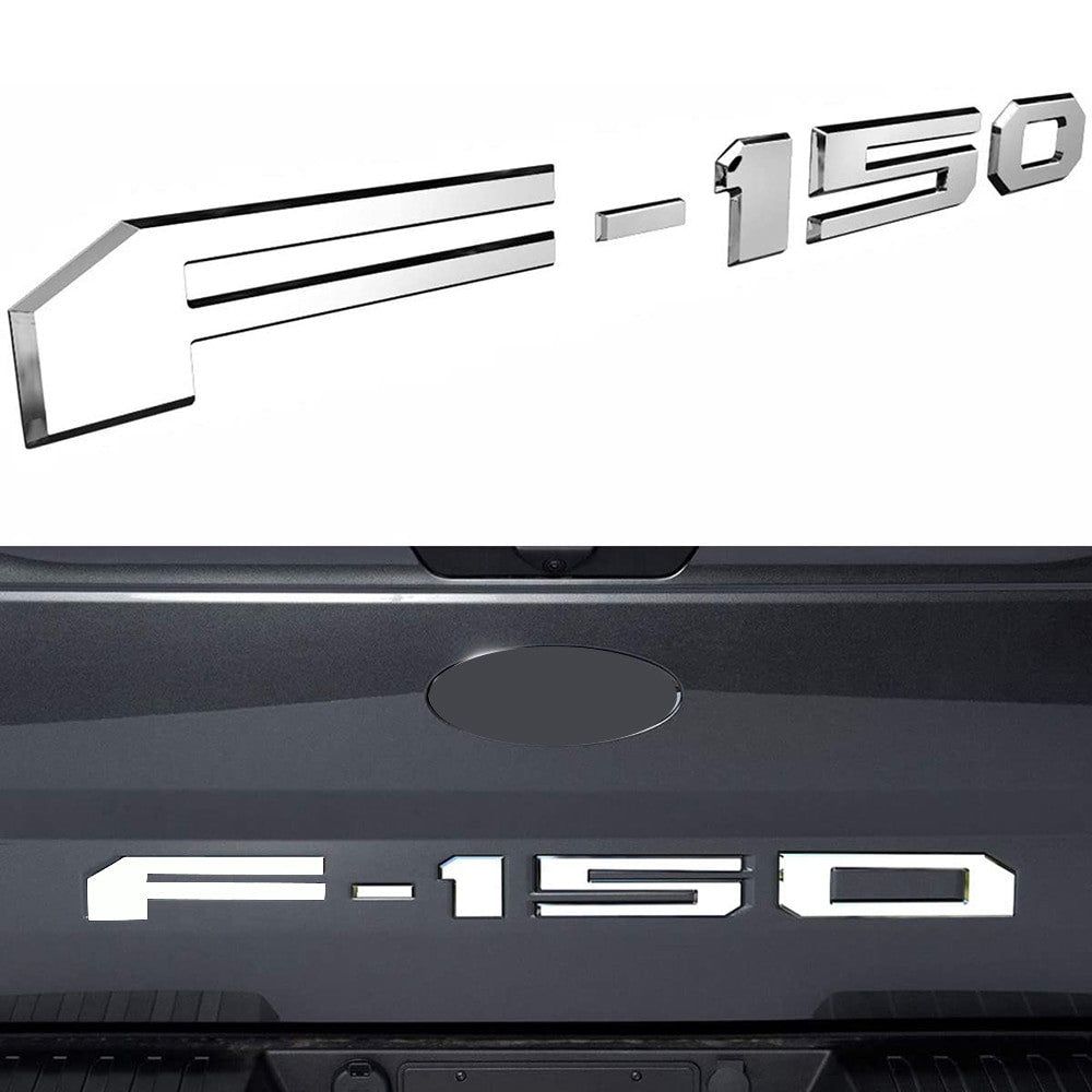 F150 Rear Trunk Tailgate Inserts Letters 3D Emblem Badge For Ford 2021