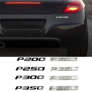 Car Sticker P200 P250 P300 P350 Emblem for Jaguar XF XJ X350 S-Type X260 XE X Type