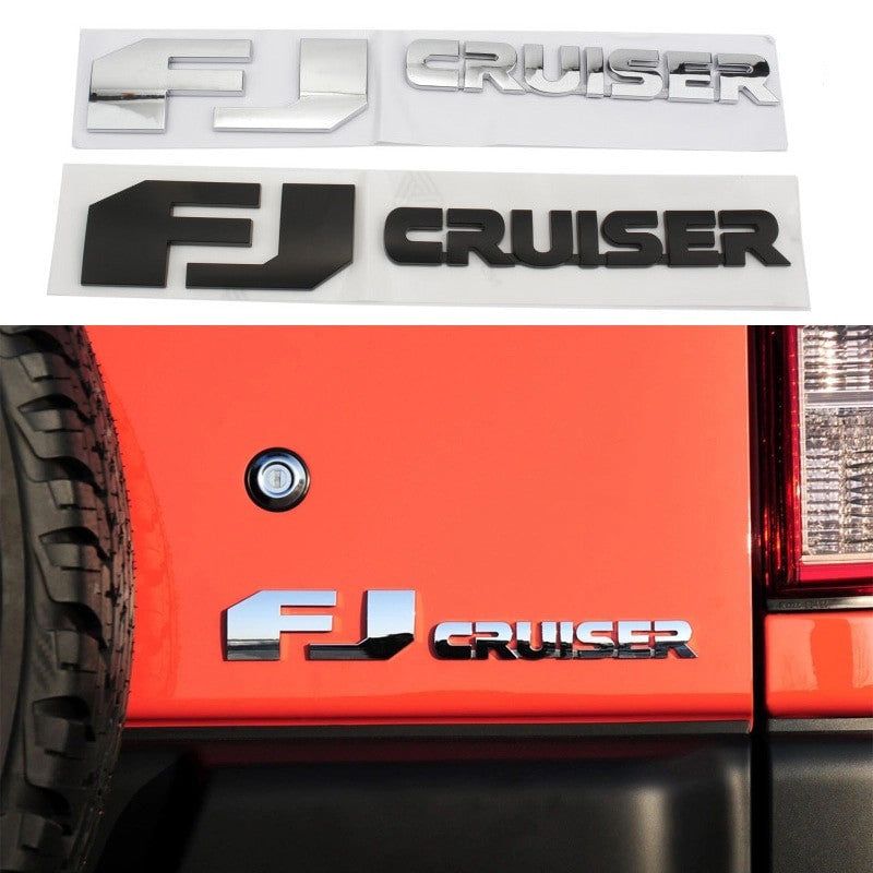 Toyota FJ cruiser Logo Emblem Car SUV High-performance Body Sticker