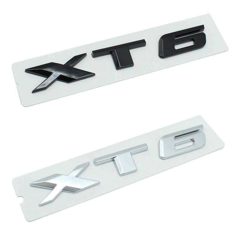 Back Trunk ABS Sticker For Cadillac CT4 CT5 CT6 ATS XT4 XT5 XT6 Badge Emblem