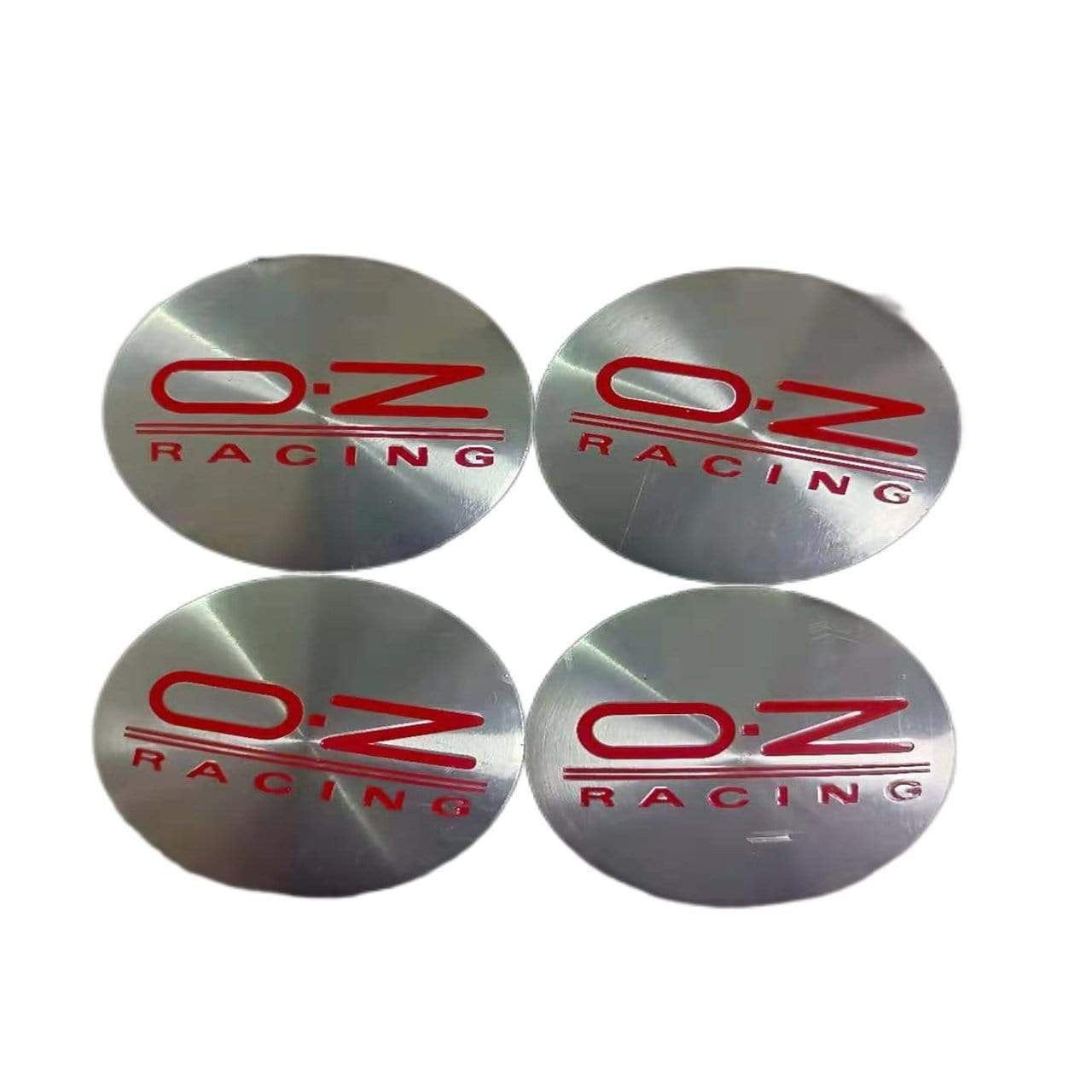4PCS 56MM OZ Racing Car Wheel Center Hub Cap Sticker Car Logo Badge Emblem sticker Decal