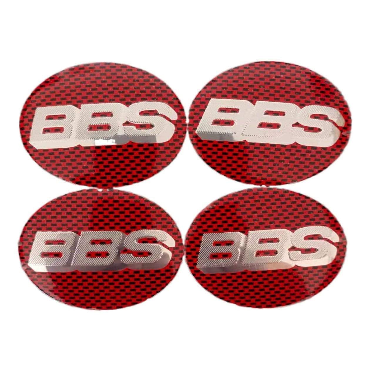 4PCS 56mm Hub Cap Car Rim Wheel Center Cover Emblem Wheel Center Hub Badge Sticker BBS Logo For Universal Car