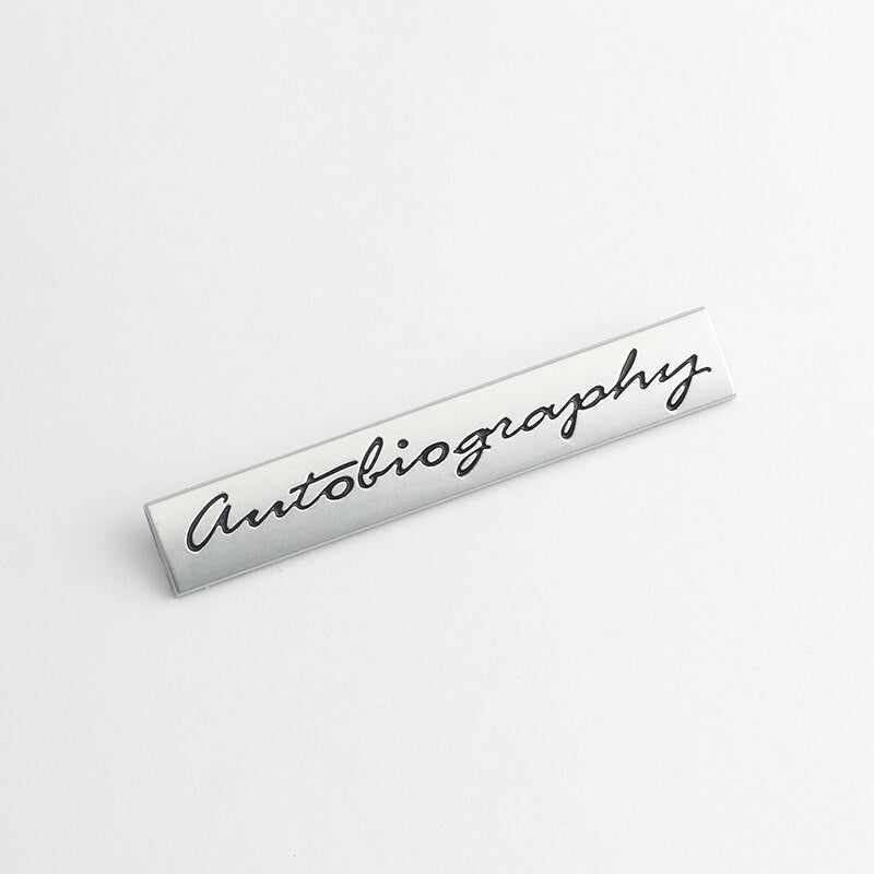 For Land Rover Metal Autoliography Supercharged Badge Rear Trunk Emblem Decals Sticker