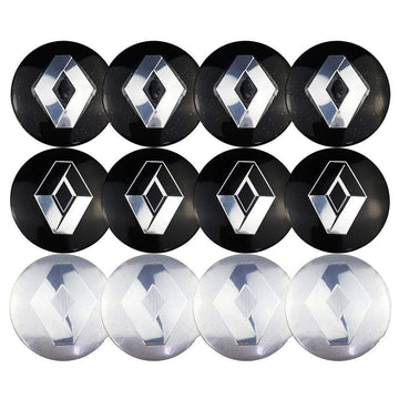 4PCS 56mm Renault Logo Car Wheel Center Hub Cap Sticker Auto Tire Emblem Badge Decal