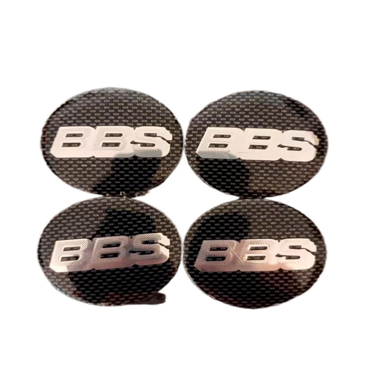 4PCS 56mm Hub Cap Car Rim Wheel Center Cover Emblem Wheel Center Hub Badge Sticker BBS Logo For Universal Car